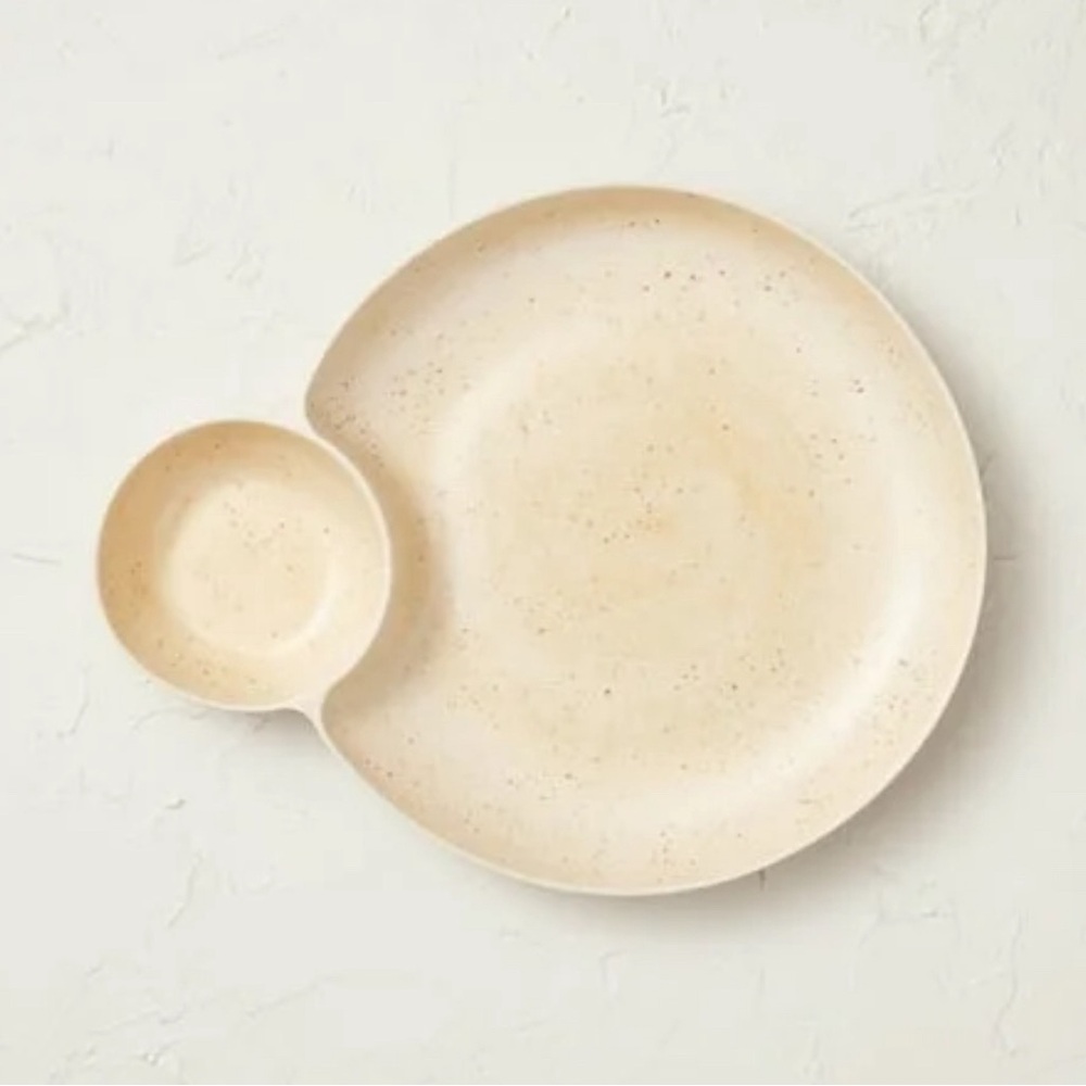 Opalhouse designed with Jungalow Melamine Serving Sectioned Dish Bowl
